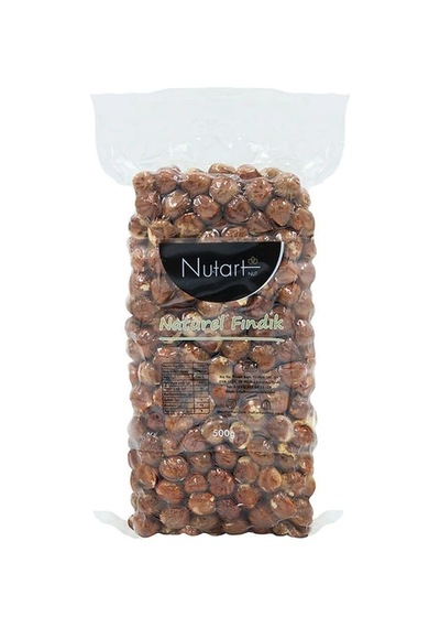 Nutart Natürel Çiğ Fındık Vakum 500 G