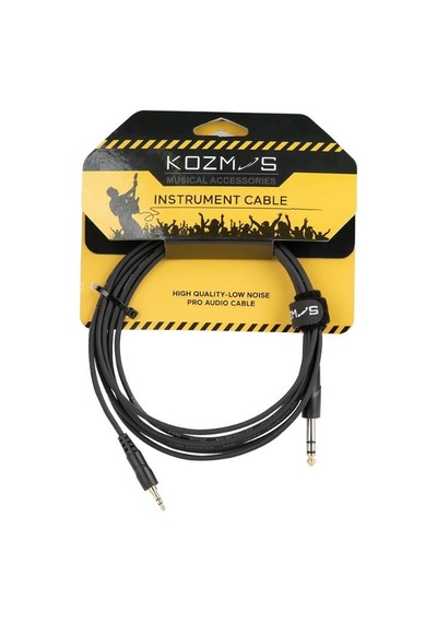 KOZMOS KCL-231-3M 3.5 mm 1-4 TRS (E) Stereo 3 Mt Kablo