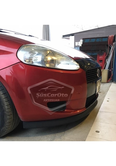 Fiat Punto 2006-2018 Uyumlu Üniversal Astra H Lip Esnek Ön Lip 2 Parça Tampon Altı Dil Karlık Ön Ek 00 Şüscaroto Aksesuar