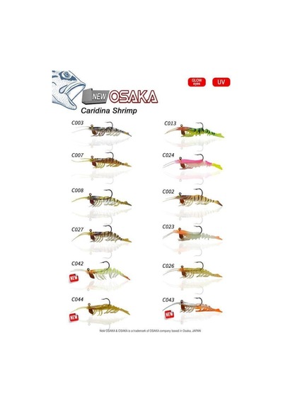 Osaka Caridina Shrimp 7.62Cm 6.5G Silikon Karides (473010156)