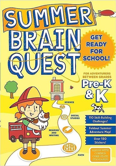 Brain Quest Wb Summer: Pre-k&k