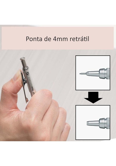 Pentel Graphgear 1000 Metal Gövdeli, Gizli Uçlu, Teknik Çizim Ve Diğer