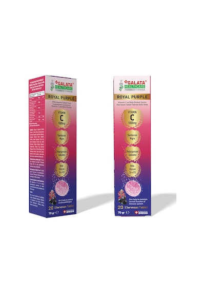 Galata Healthcare Royal Purple 20 Efervesan Tablet