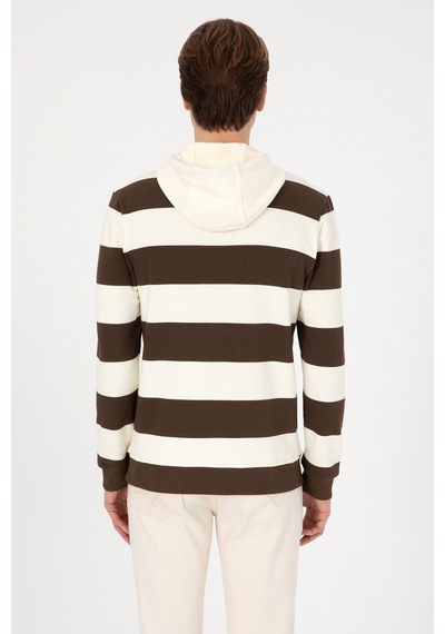 U.s. Polo Assn. Erkek Kahverengi Sweatshirt 50316366-vr029 Kahverengı
