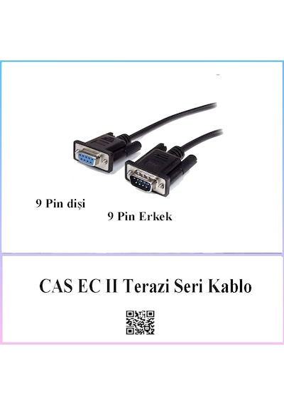Cas Er-jr Rs232 Haberleşme Kablosu