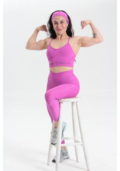 Pose I Down Onyx Bra Kadın Sporcu Sütyeni Pembe