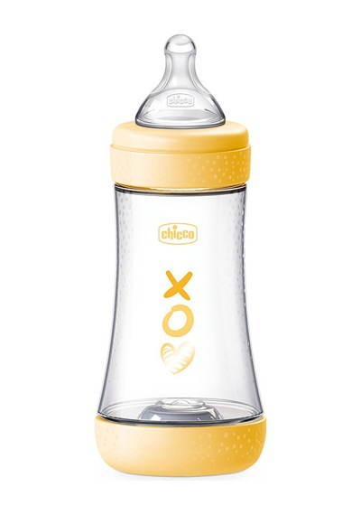 Perfect5 Antikolik Biberon Pp 240ml - Sarı 4 Adet