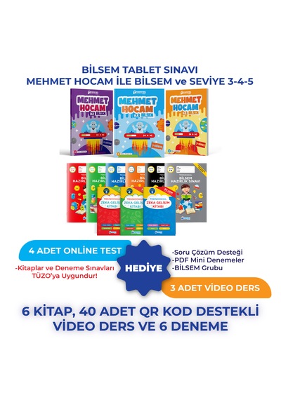 Bilsem Tablet Sınavı Mehmet Hocam İle Bilsem Ve Seviye 3-4-5