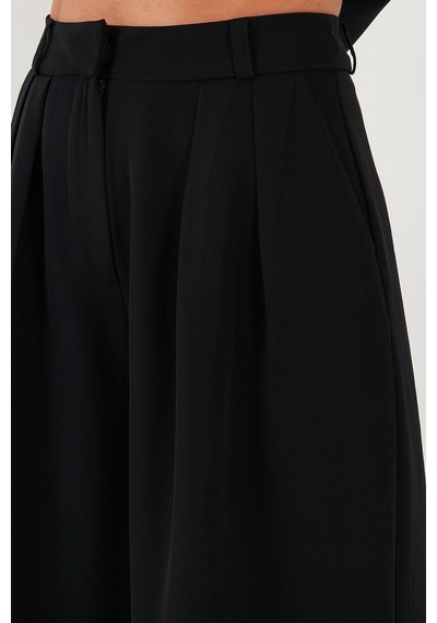 Lela Bayan Pantolon 6522016 Siyah Siyah