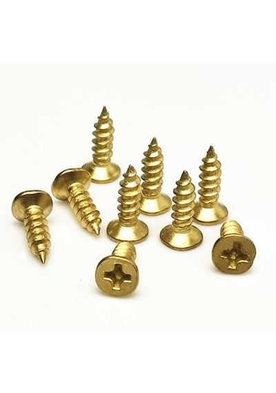Klips, Menteşe, Ayak, Ysb Sac Vidası - 2,9x9,5mm Sarı, 1000 Adet Diğer