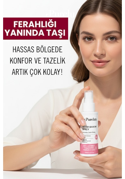 Genital Bölge Sıkılaştırıcı, Koku Giderici, , Akıntı Karşıtı İntim Sprey 100 Ml