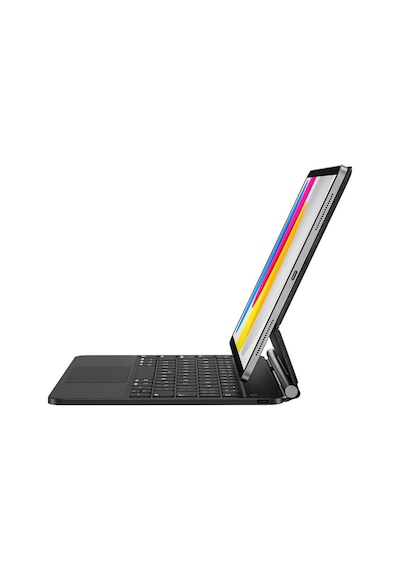 Apple Uyumlu iPad  10. Nesil 10.9inç Klavyeli Kılıf Magic Keyboard Touchpad Aydınlatmalı Klavye A2696 A2757 A2777