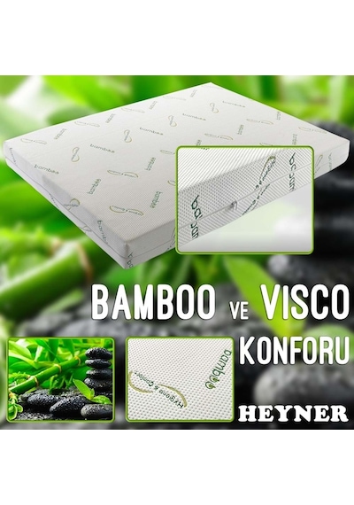 Babyhopeankara Heyner 90X190 Visco Yatak 90X190 Bamboo Visco Ortopedik Yatak