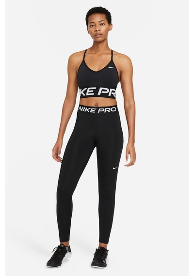 Nike Pro 365 Kadın Siyah Antrenman Taytı File Panelli Cz9779-010 Siyah