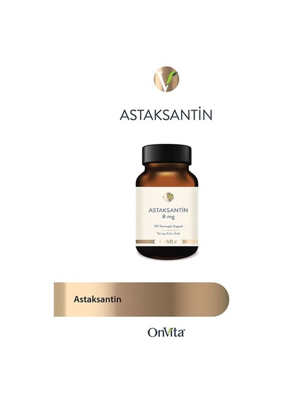Onvita Astaksantin 8 Mg 30 Kapsül