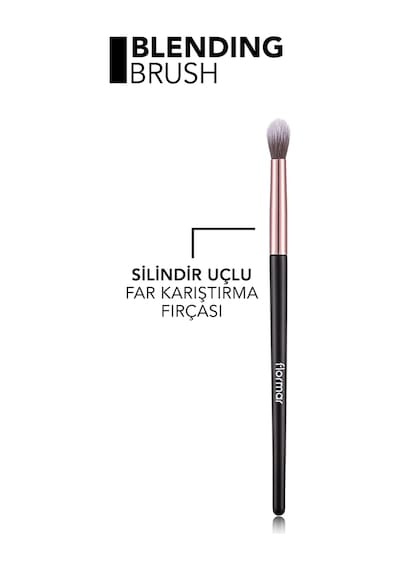 Flormar Yuvarlak Uçlu Silindir Far Karıştırma Fırçası - Blending Brush - 016 - 8690604597819