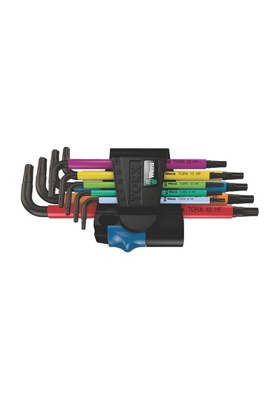 Wera 967/9 Renkli Torx Alyan Anahtar Takımı 9 Parça 05024179001