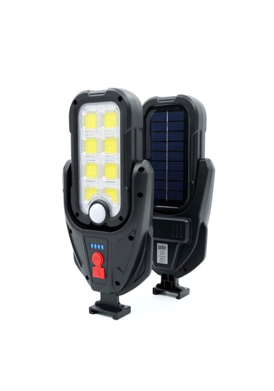 Panther Güneş Enerjili Solar + Usb Şarjlı Hareket Sensörlü Bahçe / Sokak Aydınlatma Armatürü 2 Adet
