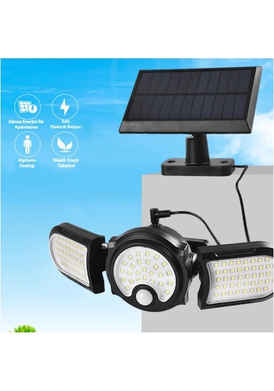 Technosmart Solar Güneş Enerjili 112 Ledli Hareket Sensörlü Büyük