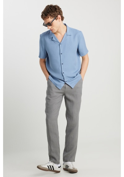 Wrangler Keten Chino Pantolon Gri Erkek Pantolon 000000000102265388 Gri