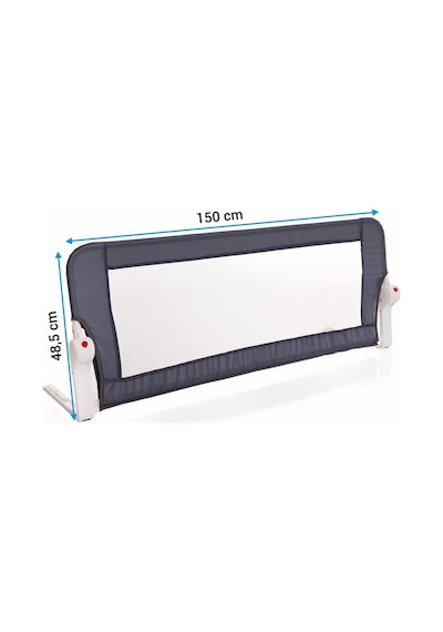 Wellgro Yatak Kenar Korumalığı 150 Cm, Füme