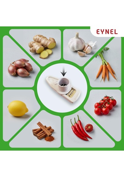 Eynel Kutulu Küçük Soğan Doğrayıcı Hazneli Sarımsak Rendesi 1 Diğer