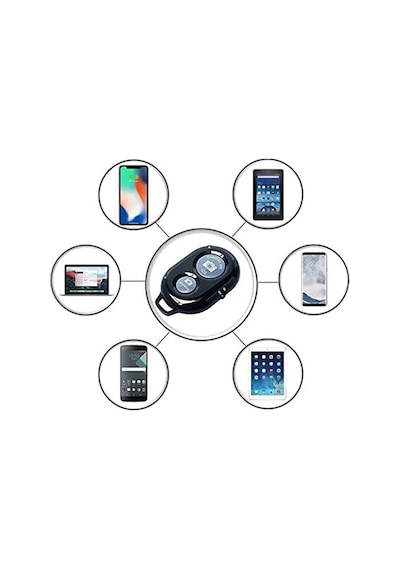 Bluetooth Kumanda Tüm Telefon Ile Uyumlu Video Selfie 10 Metre Me