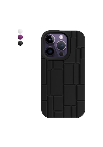 Apple Uyumlu iPhone 14 Pro Kılıf Rubicon Desenli Silikon Kapak