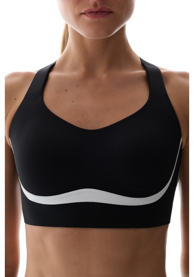 Penti Siyah Contrast Sculpt Core Sabit Pedli Spor Sütyeni
