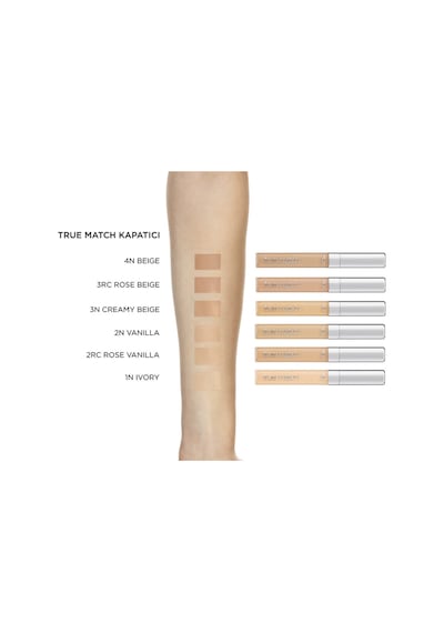 L'Oreal Paris True Match Kapatıcı 2N Vanilla
