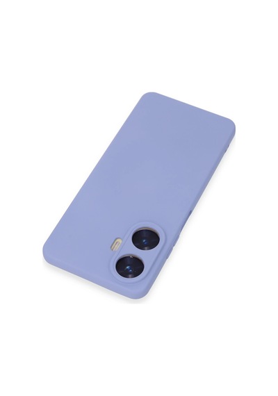 Muratech Newface Realme C55 Kılıf Nano İçi Kadife Silikon - Lila