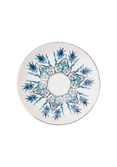 Iznik 6 Kişilik Kahve Fincanı Çok Renkli