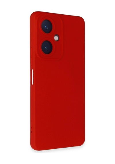 Herşeytrend Vivo Y27 Kılıf Nano İçi Kadife Silikon - Kırmızı Çok Renkli