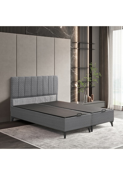 Luna Comfort Çift Kişilik Yatak Baza Başlık Set 3'lü Set Konuma Özel Teslimat 160 x 200 CM