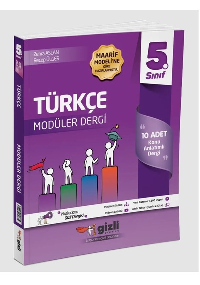 Gizli Yayınları 2026 5. Sınıf Türkçe Müfredatın Gizli Dergisi Güncel Müfredat