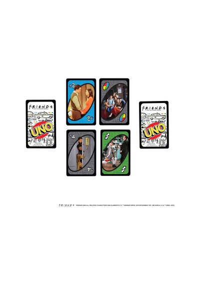 Mattel Games Uno Friends Kart Oyunu Hjh35