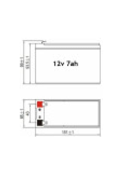 Orbus Orb12-7.2 ,12v/7.2ah Kuru Akü