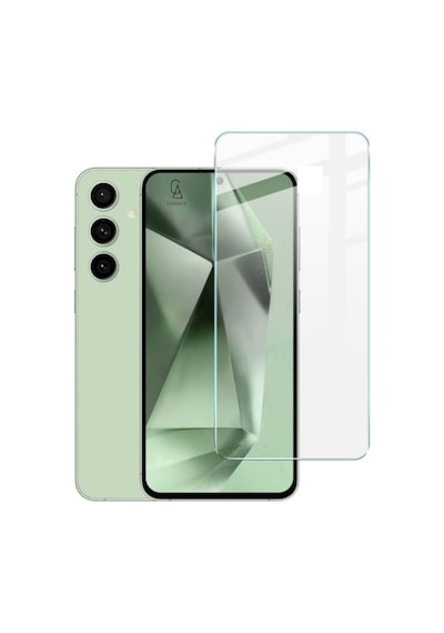 Coolacs Samsung Galaxy S24 Fe İle Uyumlu Ekran Koruyucu Şeffaf Temperli Kırılmaz Cam Ekran Koruyucu