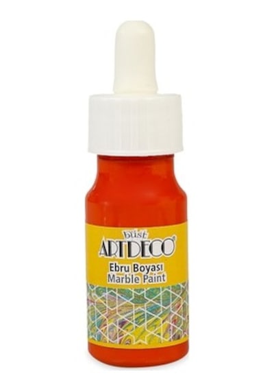 Artdeco Y-016 Ebru Başlangıç Seti 8 Boya 15 Parça