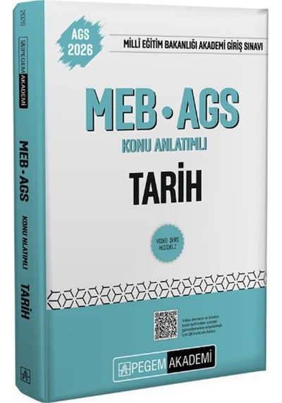 Pegem 2026 Meb-ags Tarih Konu Anlatımlı Pegem Akademi Yayınları