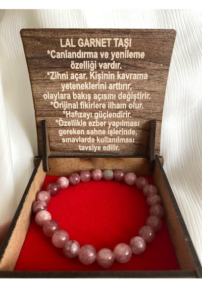 İlknur Doğal Taş Evi Ezber Yeteneğini Güçlendiren Doğal Taş Bileklik Çok Renkli