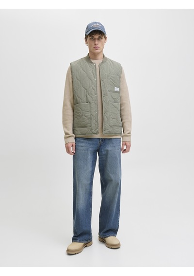 Jack & Jones Erkek Regular Fit Bisiklet Yaka Triko Kazak - Dover - 12278816 Çok Renkli
