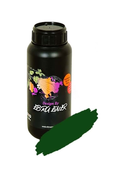 Ebru Ener Vernikli Genel Yüzey Boyası Orman Yeşili 500 Gr.
