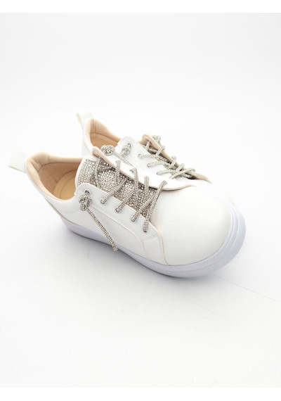 Divamod 1308 Kadın Taşlı Sneaker Ayakkabı 001