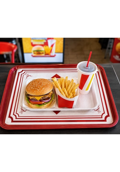 500 Adet Amerikan Servis Kağıdı Seti Büyük Boy 30x40 Cm Hijyenik Tepsi Altlığı Ve Sunum Kağıdı Beyaz Çok Renkli