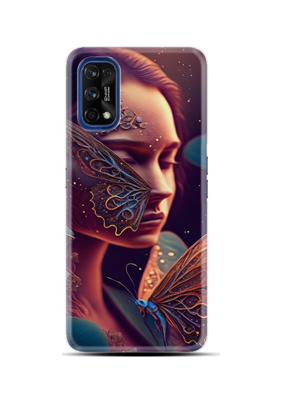 Realme 7 Pro Kılıf Boutique Baskılı Resimli Kelebek Kadın Pcode -075