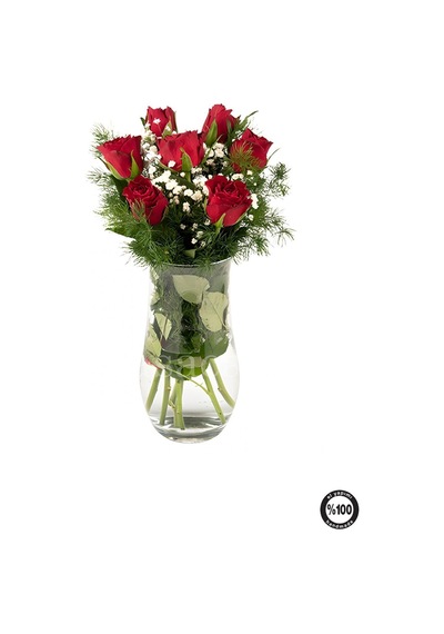 Delizli El İmalati 26 Cm - El İşciliği Vazo Cam Ps26 Beyaz
