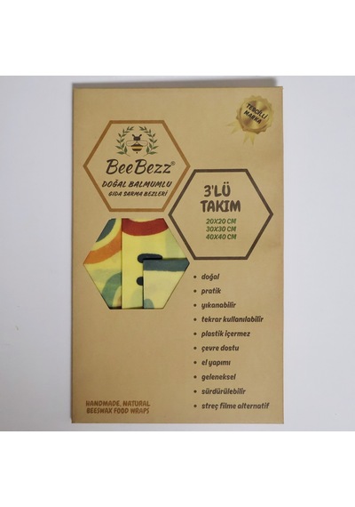 Beebezz 3'lü Set / Gökkuşağı Gökkuşağı
