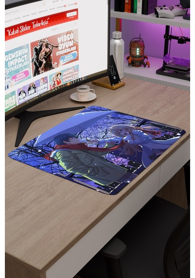 Toradora Anime V4 - 48x40 Xl Gaming Kauçuk Kaymaz Taban Mouse Pad Fare Altlığı