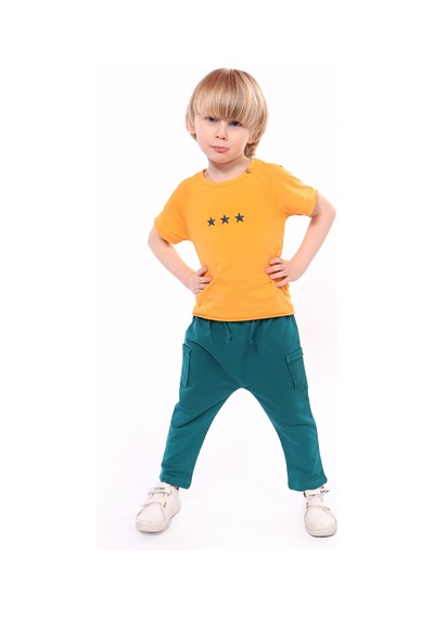 Toontoy Kids Toontoy Erkek Çocuk Eşofman Takım Sarı